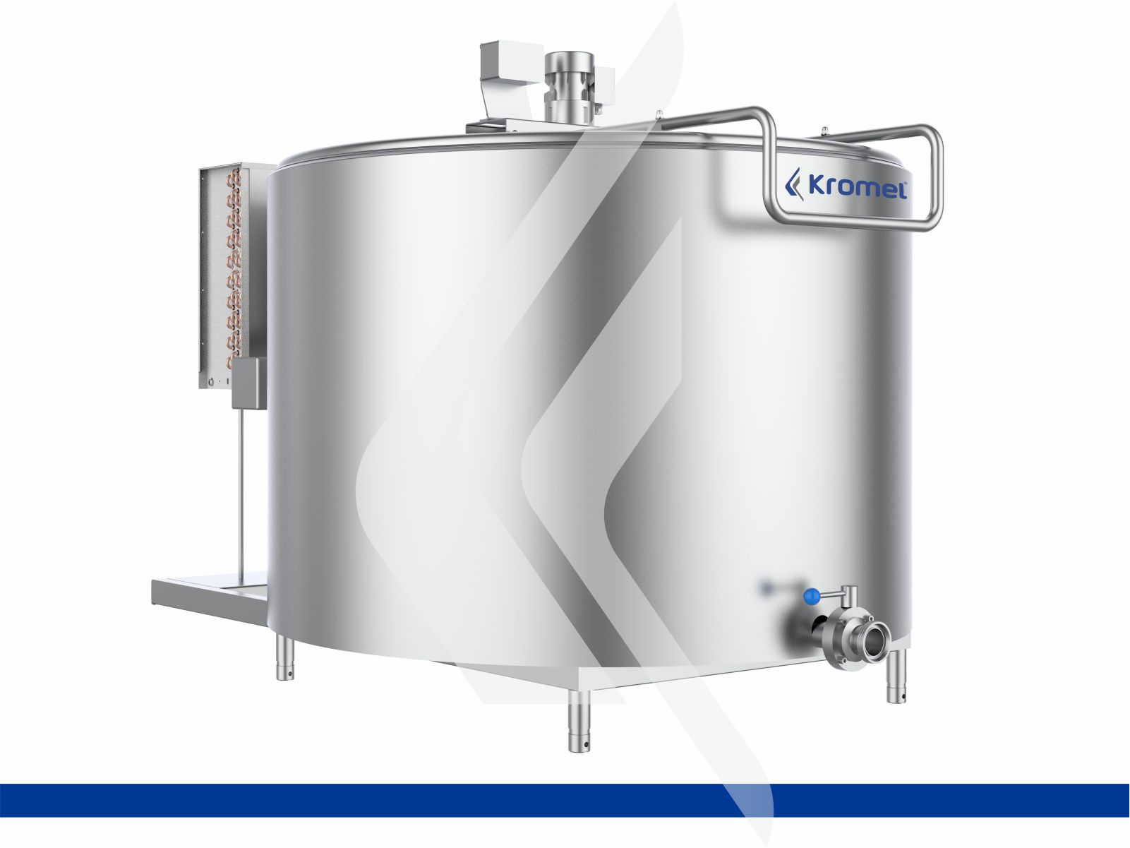 Vertical Model Milk Cooling Tank
